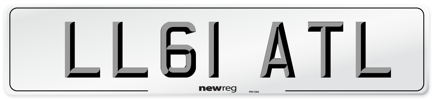 LL61 ATL Number Plate from New Reg